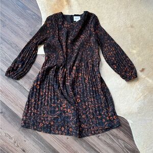 *LIKE NEW* Nine West pleated shift dress